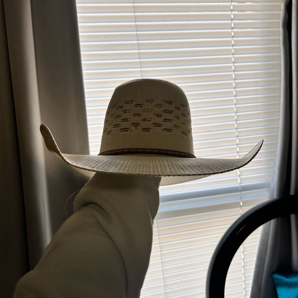 Stylish Cream Cowboy Hat 6 and 7/8